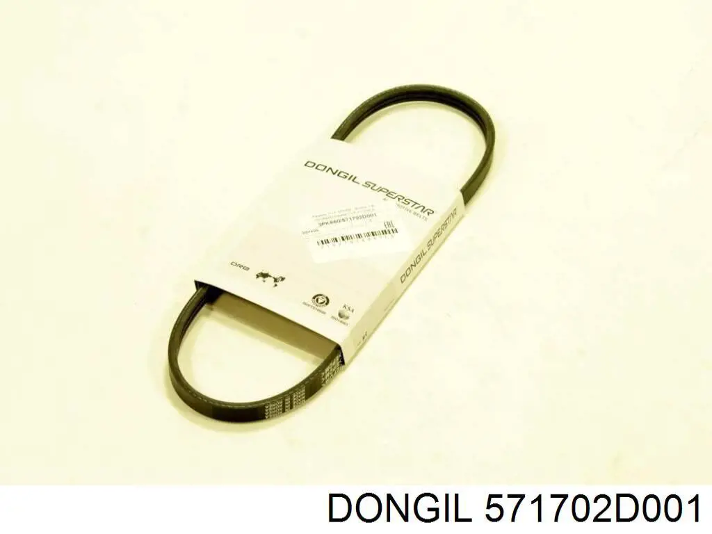 571702D001 Dongil Поліклиновий ремінь