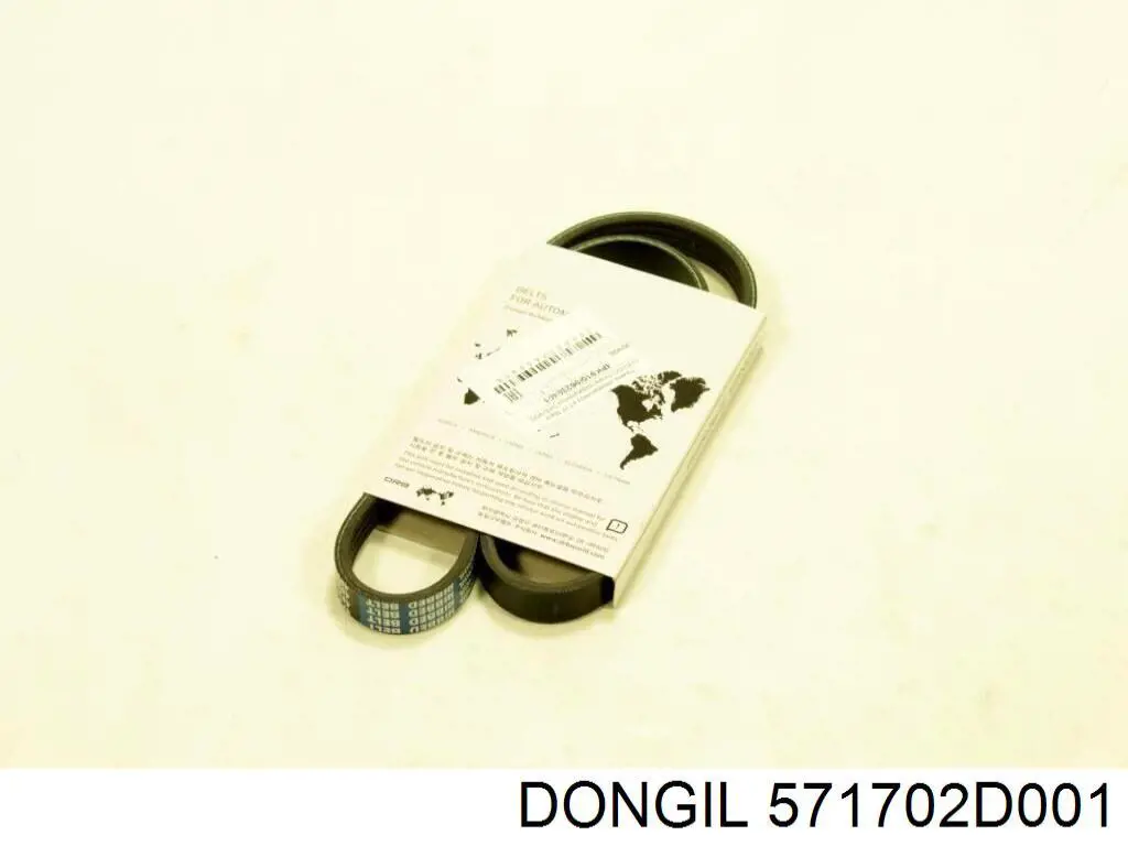 Клиновий ремінь Dongil 571702D001 ціна, від 4.98 USD