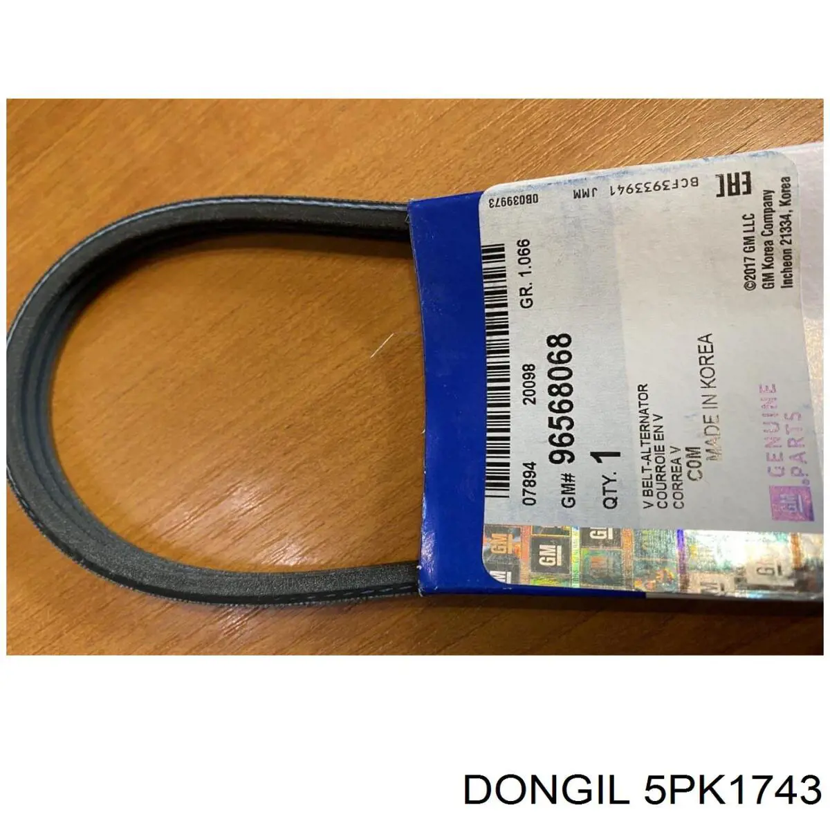 Клиновий ремінь Denckermann 5PK1745 ціна, від 13.72 USD
