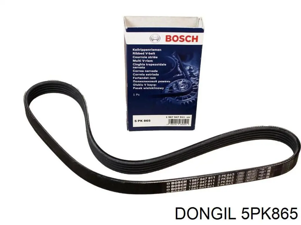 Клиновий ремінь Dongil 5PK865 ціна, від 3.94 USD