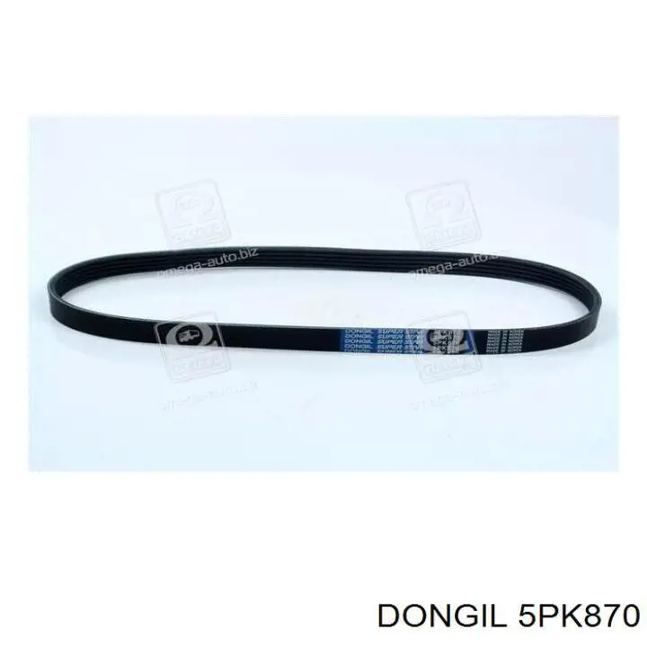 Клиновий ремінь Dongil 5PK870 ціна, від 4.32 USD