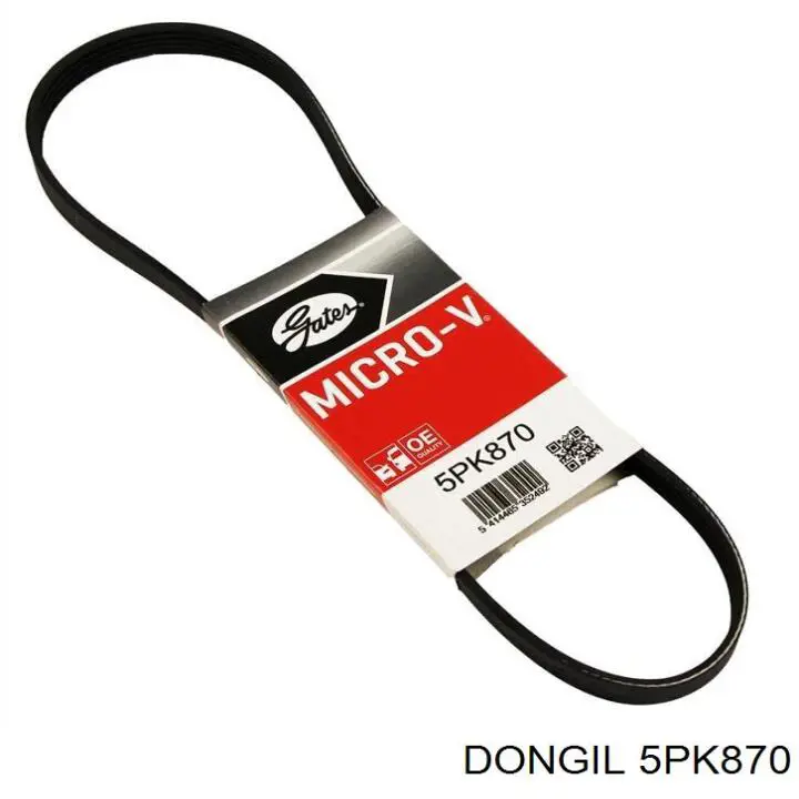 5PK870 Dongil Поліклиновий ремінь