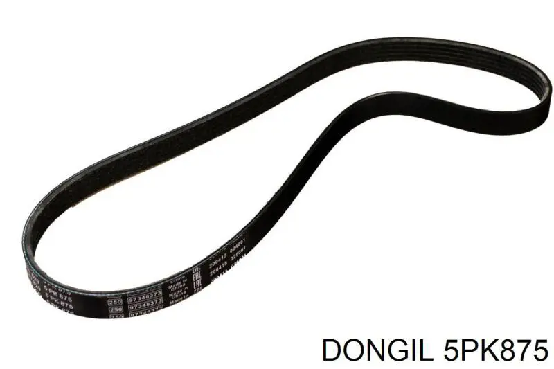 Ремінь генератора 5PK875 Dongil
