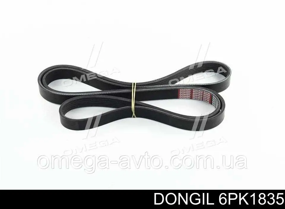 Ремінь генератора 6PK1835 Dongil