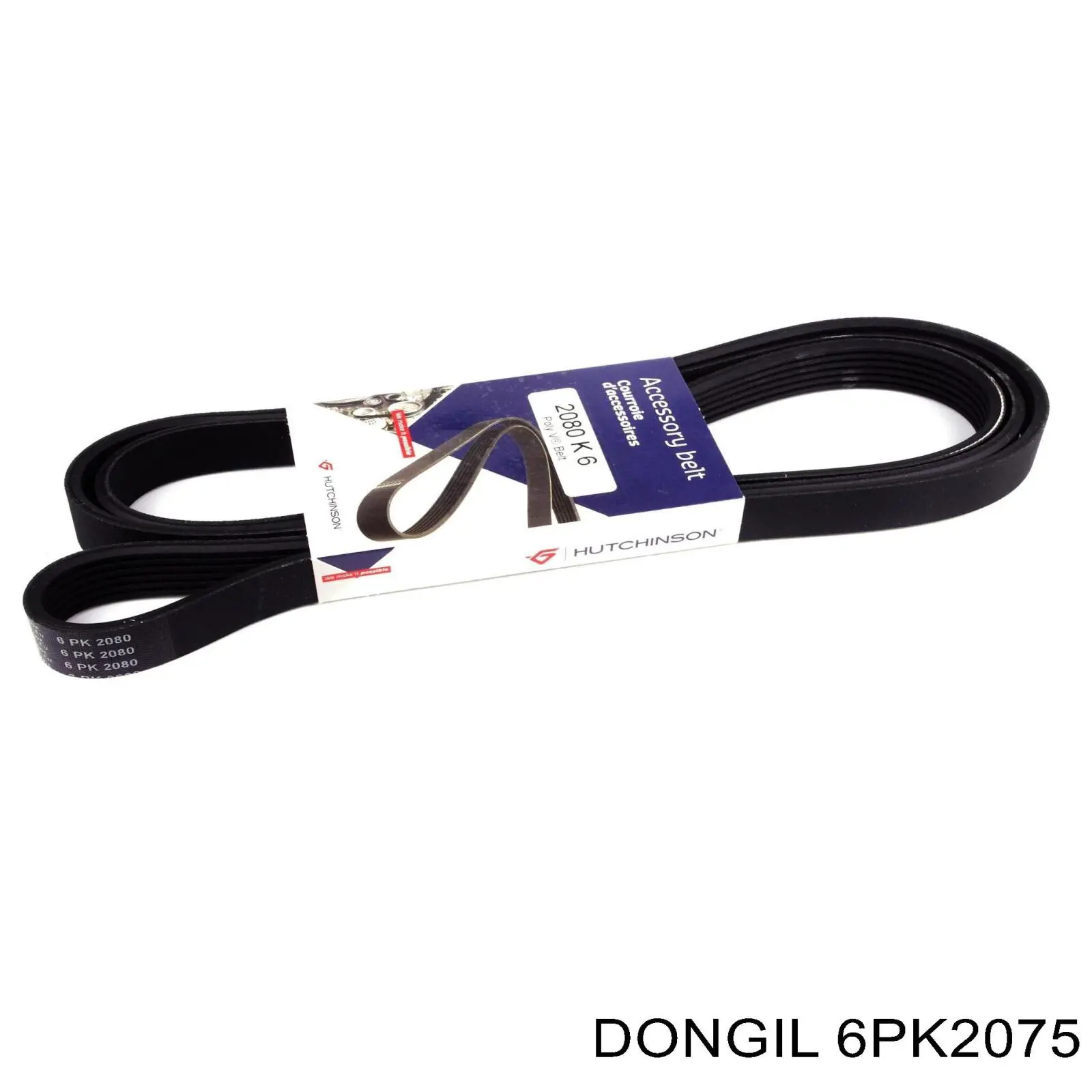 Клиновий ремінь Dongil 6PK2075 ціна, від 20.36 USD
