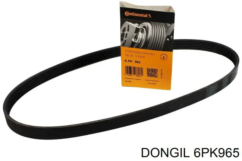 Купити 6PK965 Dongil Ремінь генератора