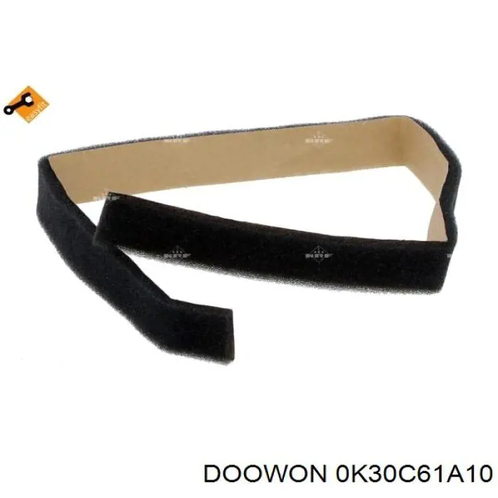 Радіатор пічки (обігрівача) Doowon 0K30C61A10 ціна, від 38.35 USD