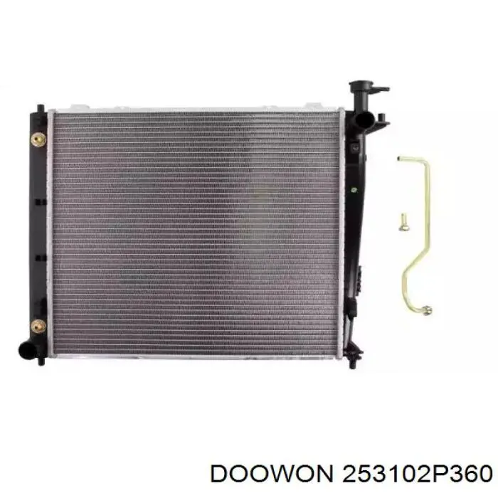 Радіатор 253102P360 Doowon
