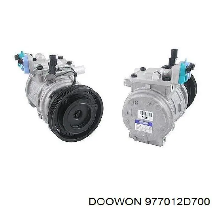 Компресор системи кондиціювання Doowon 977012D700 ціна, від 242.72 USD