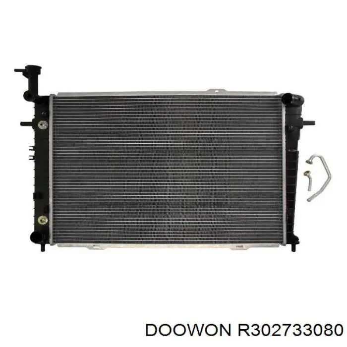 R302733080 Doowon радіатор охолодження двигуна