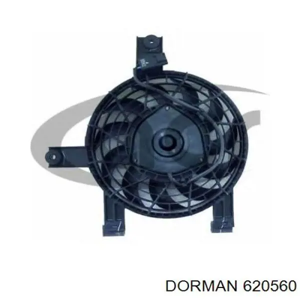 620560 Dorman електровентилятор кондиціонера в зборі (двигун + крильчатка)