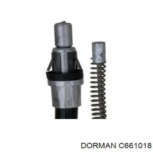 C661018 Dorman трос ручного гальма задній, лівий