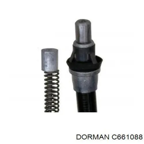 C661088 Dorman трос ручного гальма задній, правий
