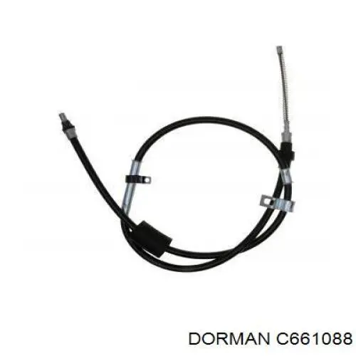 Трос стоянкового гальма задній правий Dorman C661088 ціна, від 21.54 USD