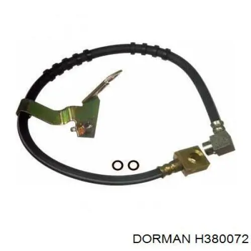 H380072 Dorman шланг гальмівний передній, лівий