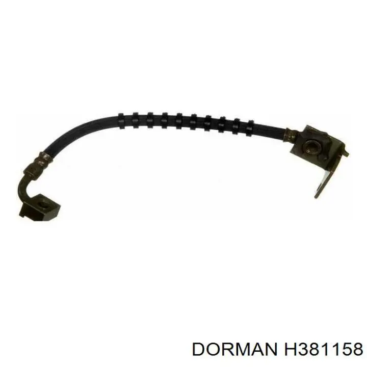 Шланг гальмівний передній, лівий Dorman H381158 ціна, від 26.71 USD