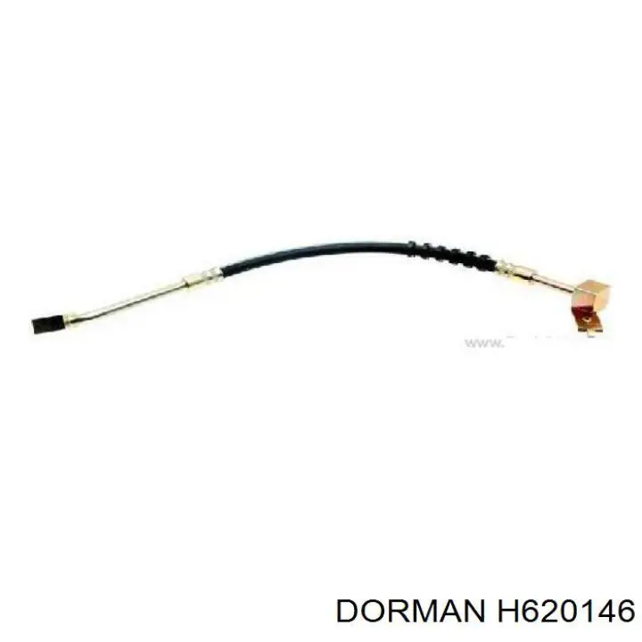 Шланг гальмівний передній, лівий Dorman H620146 ціна, від 25.34 USD