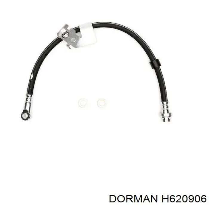 Шланг гальмівний задній, лівий Dorman H620906 ціна, від 12.65 USD