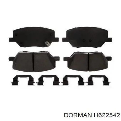 Гальмівні шланги передні H622542 Dorman