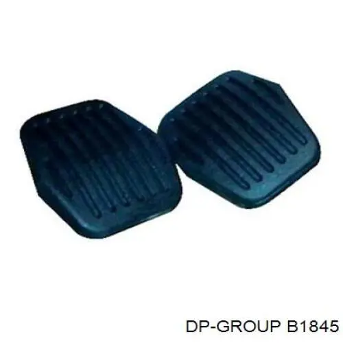 Накладка педалі зчеплення DP Group B1845 ціна, від 1.52 USD