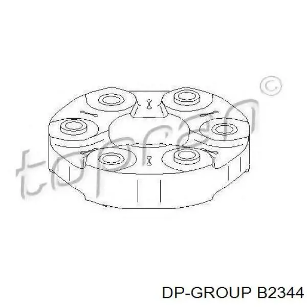 Муфта кардана еластична B2344 DP Group