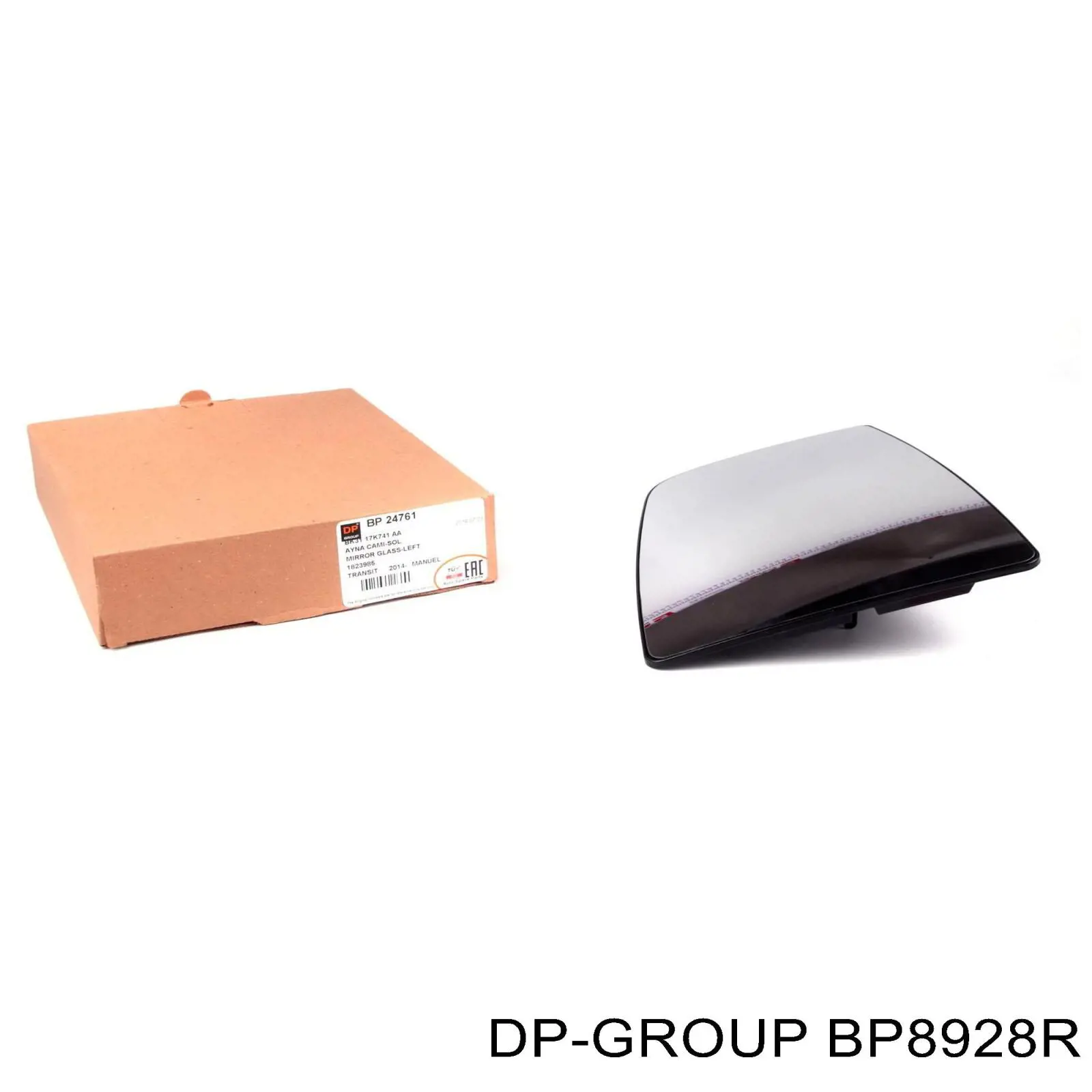 BP8928R DP Group Дзеркальний елемент лівий