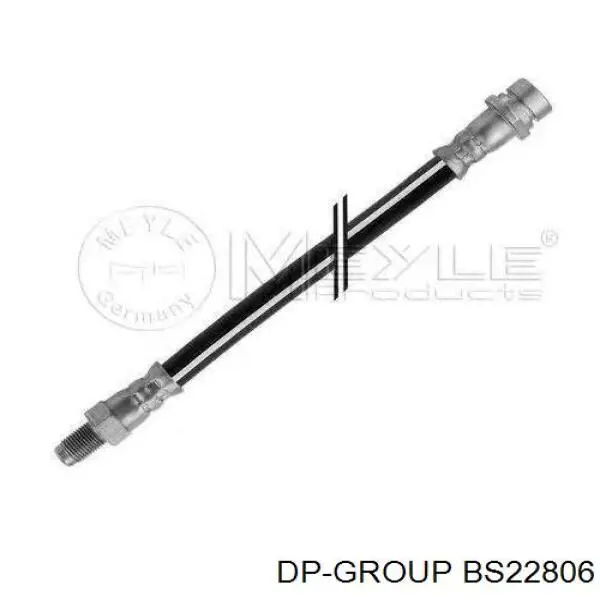 Шланг гальмівний задній DP Group BS22806 ціна, від 6.03 USD