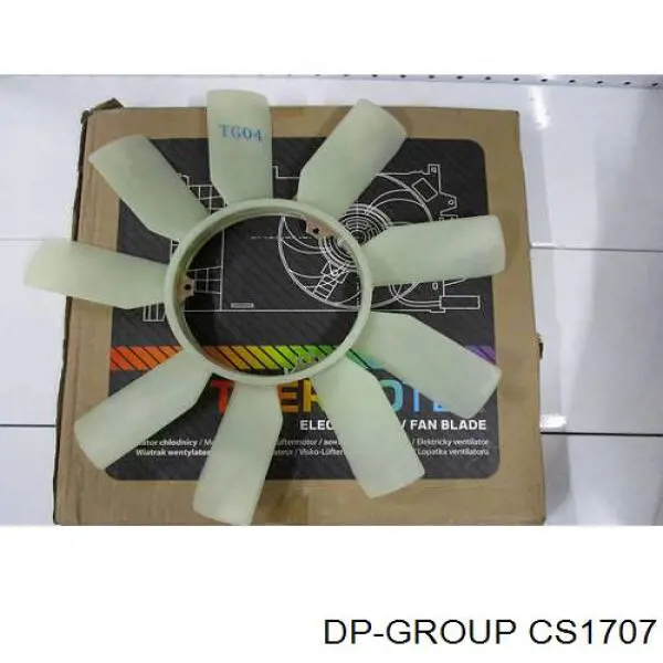 Купити CS1707 DP Group Вентилятор/крильчатка радіатора охолодження