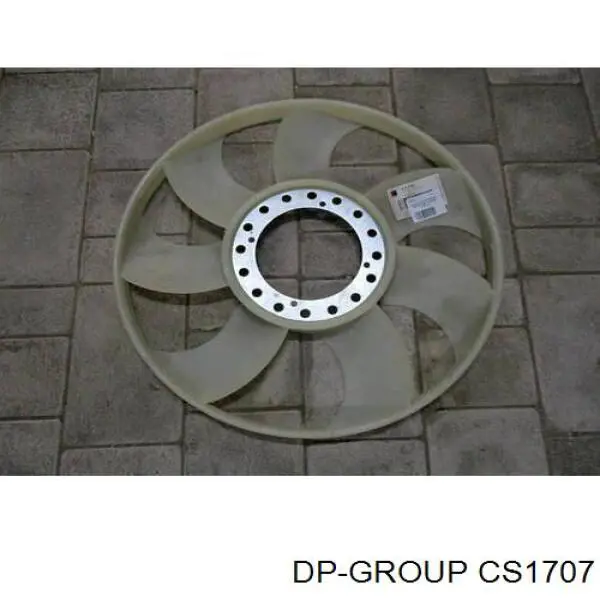 Вентилятор/крильчатка радіатора охолодження CS1707 DP Group