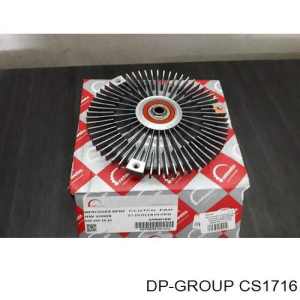 В'язкова муфта вентилятора DP Group CS1716 ціна, від 40.39 USD