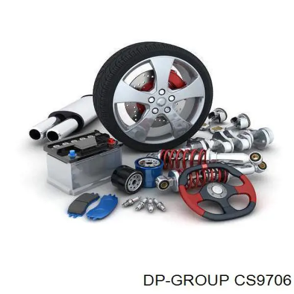 6818139 Ford Радіатор опалювача салону
