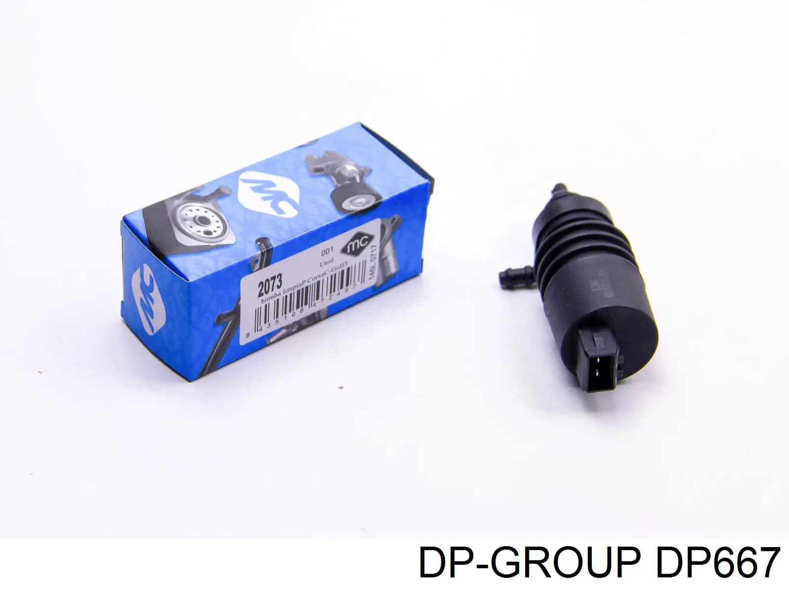Насос-двигун омивача скла, перед/зад DP667 DP Group