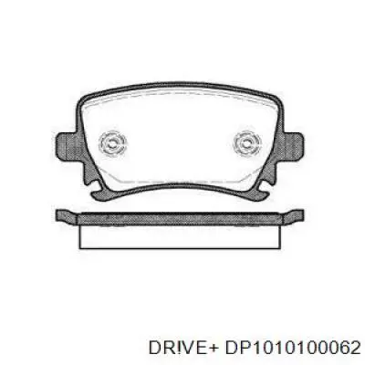 DP1010100062 Dr!ve+ Колодки гальмівні задні, дискові