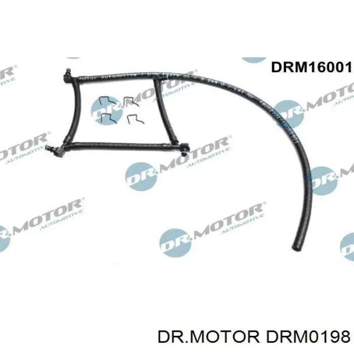 DRM0198 Dr.motor кільце форсунки інжектора, посадочне