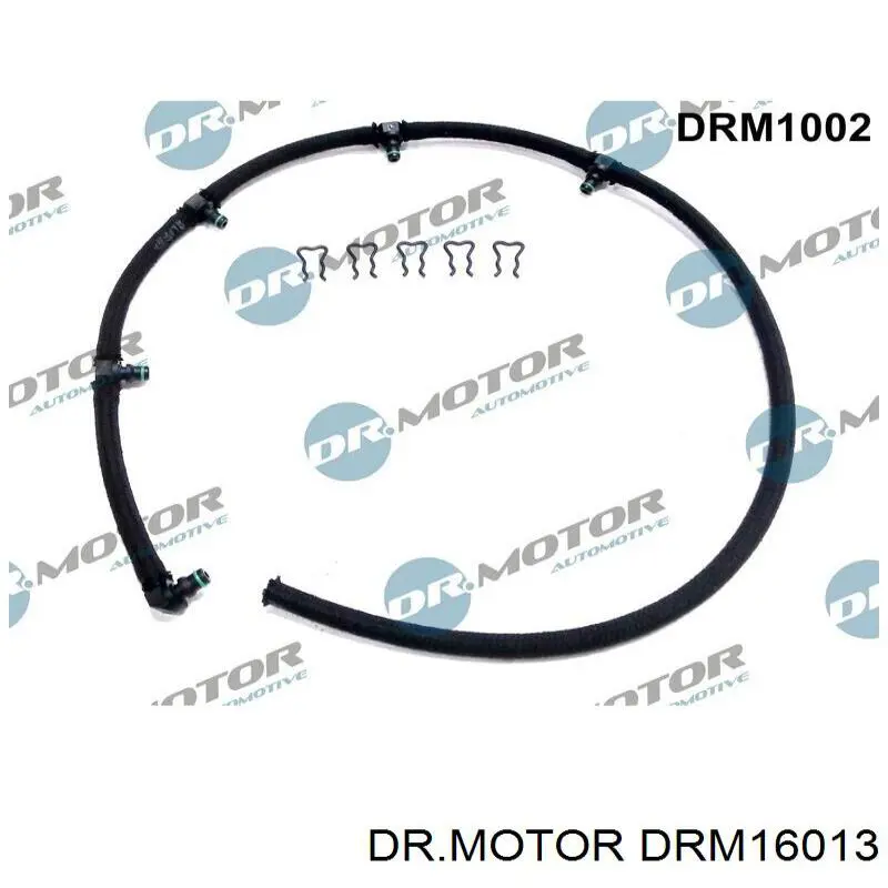 DRM16013 Dr.motor трубка паливна, зворотня від форсунок