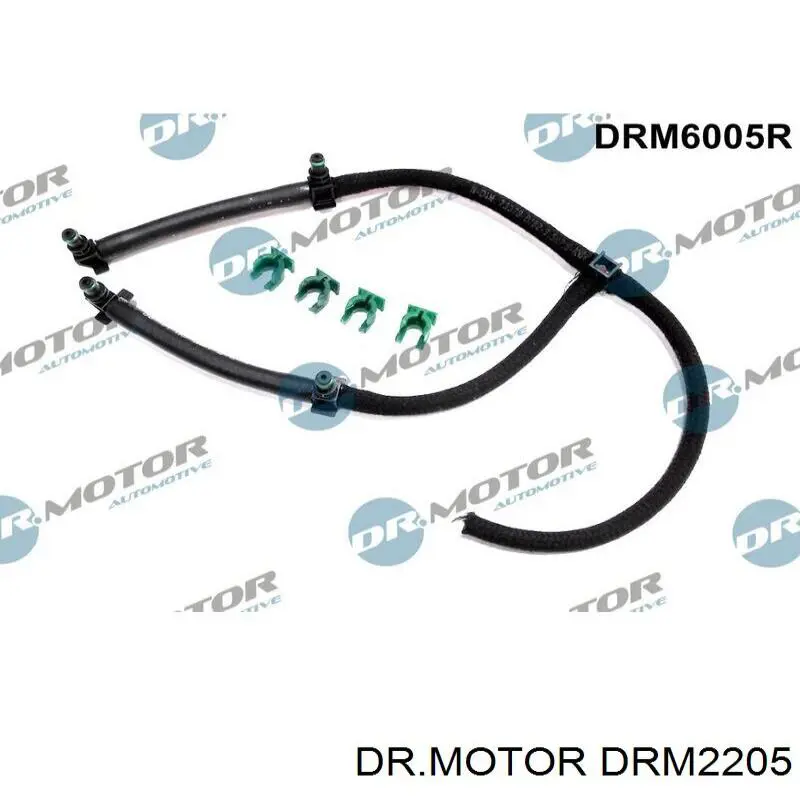 Трубка паливна, зворотня від форсунок DRM2205 Dr.motor