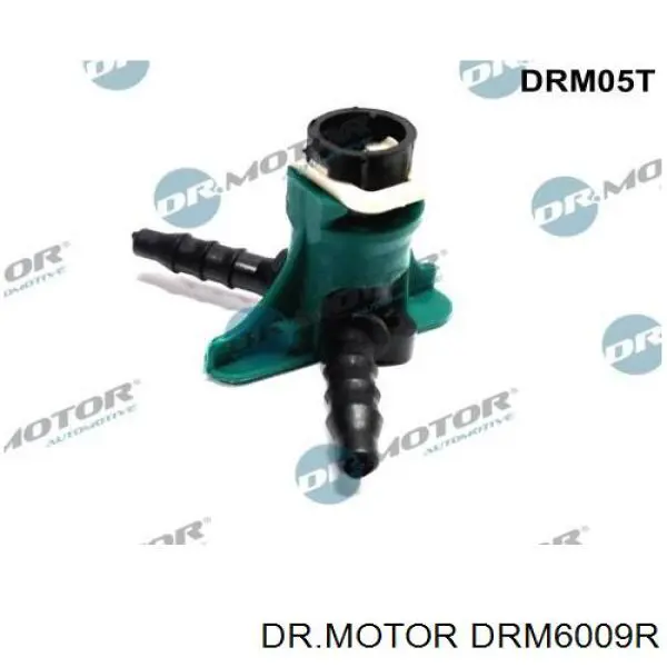 DRM6009R Dr.motor трубка паливна, зворотня від форсунок