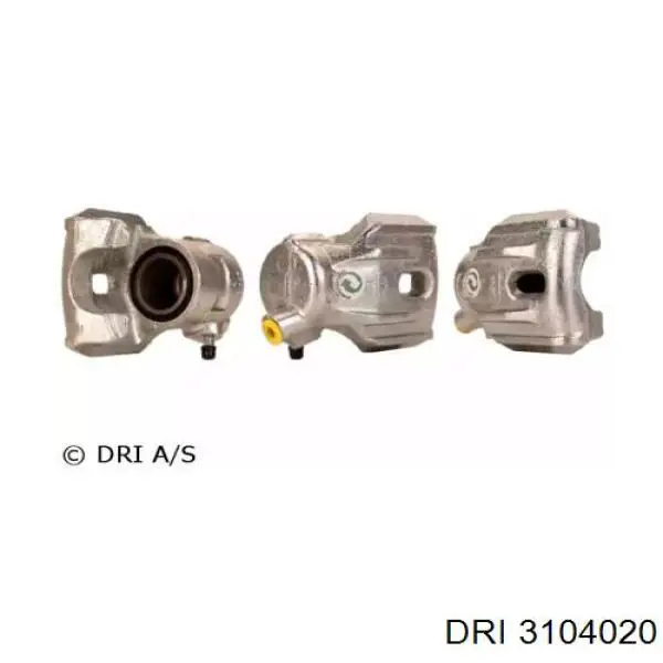 3104020 DRI Супорт гальмівний, передній, лівий