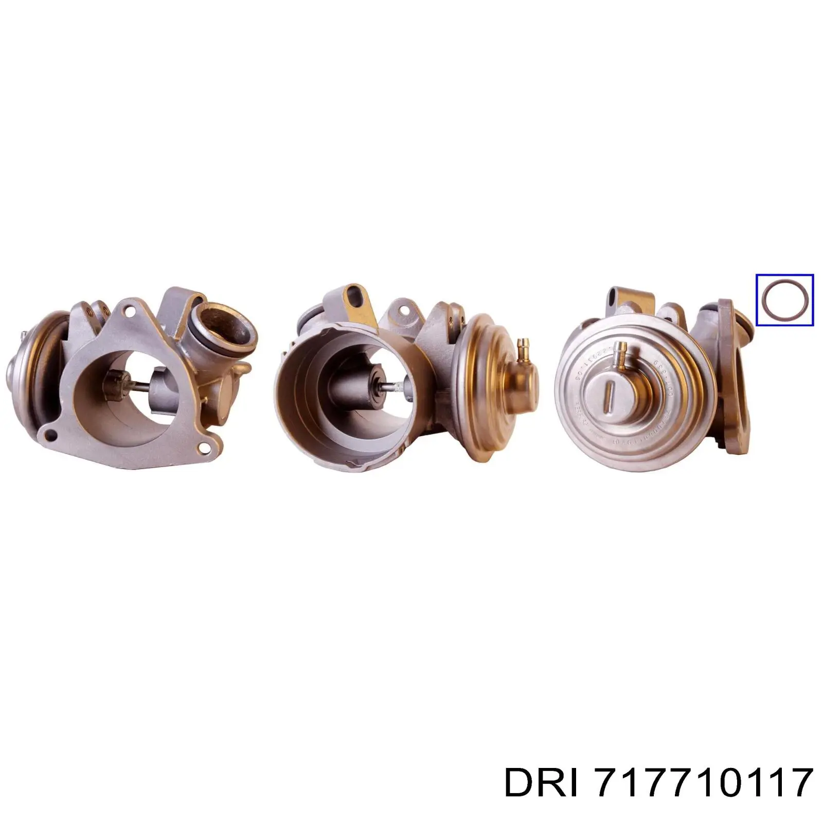 48636 NRF Клапан рециркуляції відпрацьованих газів EGR