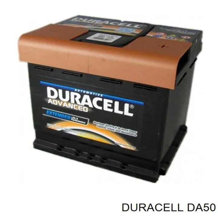 DA50 Duracell Авто акумулятор