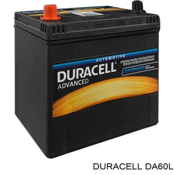 DA60L Duracell Авто акумулятор