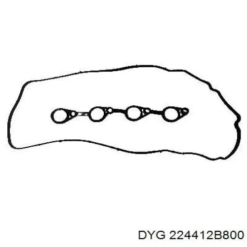 224412B800 DYG Прокладка кришки клапанної 