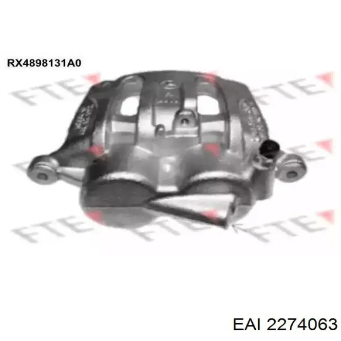 CZH1248 ABE Супорт гальмівний, передній, лівий