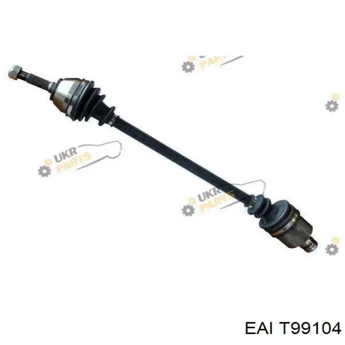 Піввісь передня, права EAI T99104 ціна, від 144.73 USD