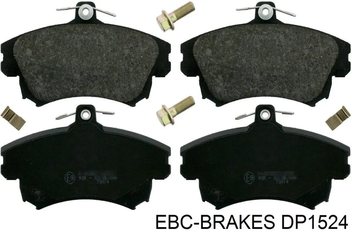 Гальмівні колодки EBC Brakes DP1524 ціна, від 22.44 USD