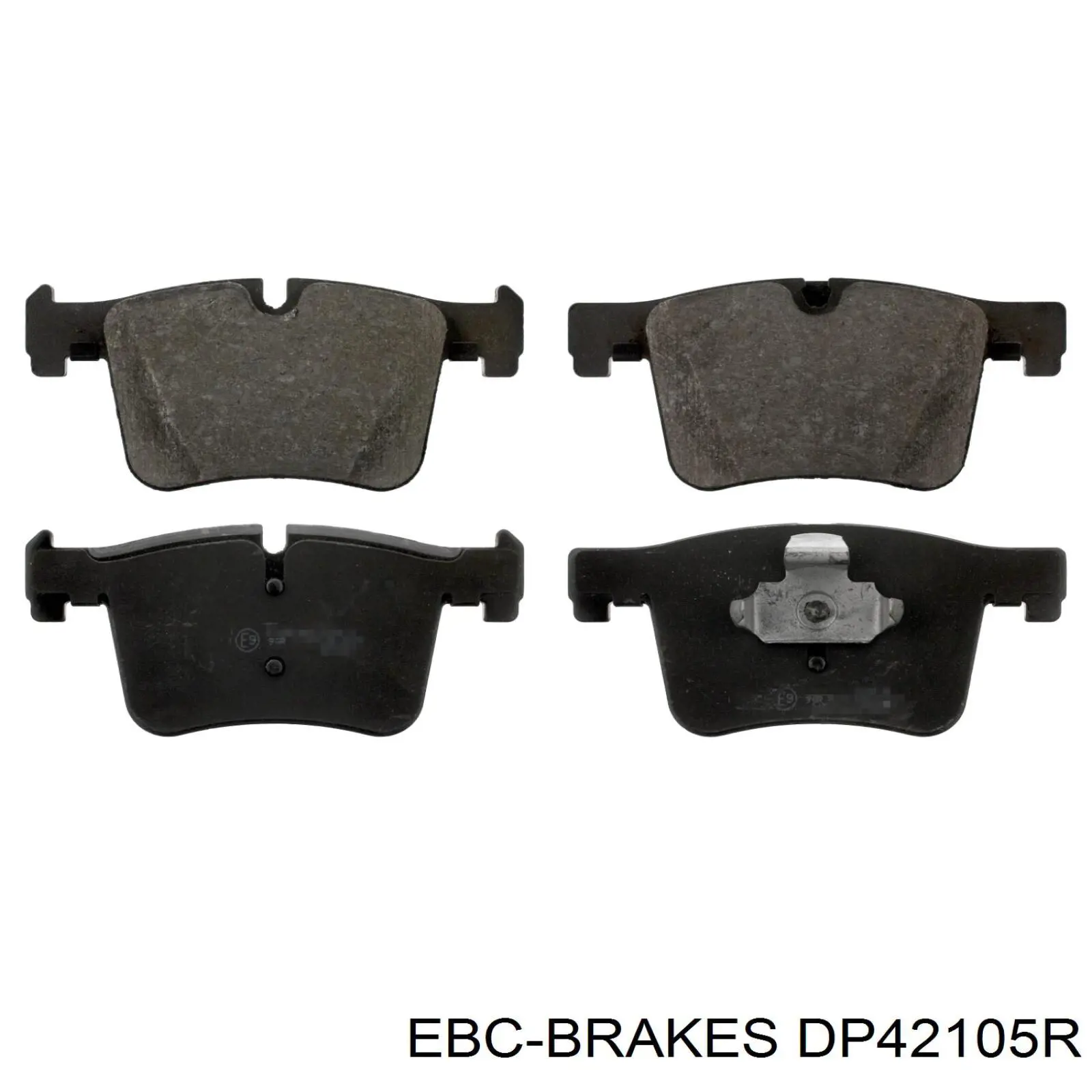 DP42105R EBC Brakes Передні гальмівні колодки
