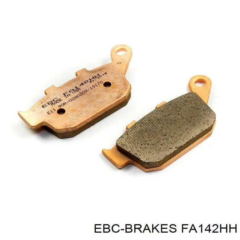  EBC Brakes FA142HH ціна, від 52.66 USD