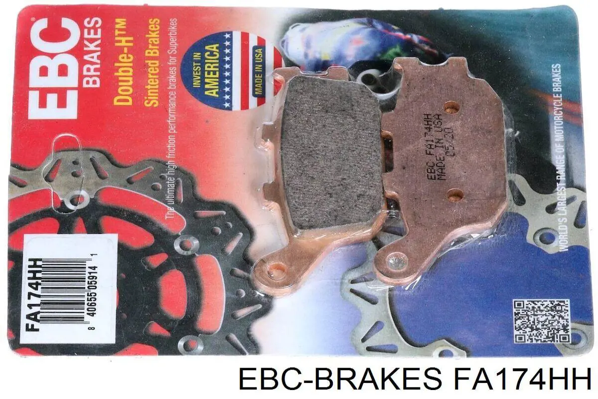 Купити FA174HH EBC Brakes Задні колодки