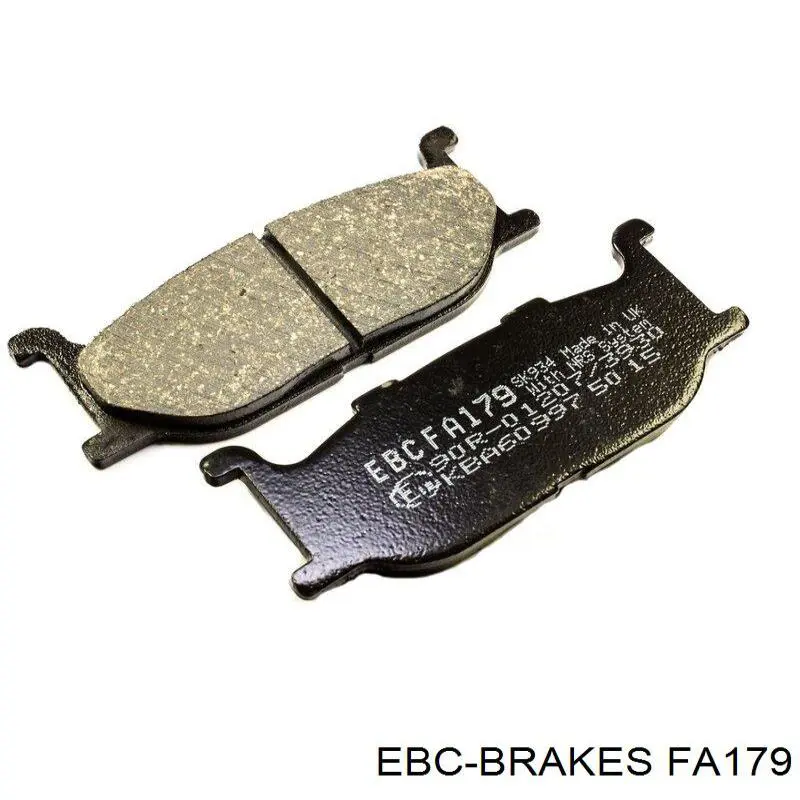 Шланг гальмівний задній FA179 EBC Brakes