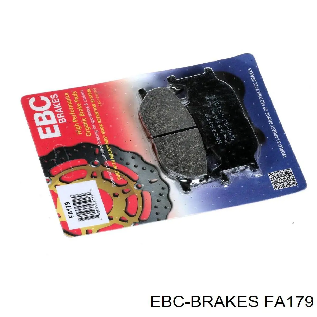 Шланг гальмівний задній EBC Brakes FA179 ціна, від 5.95 USD